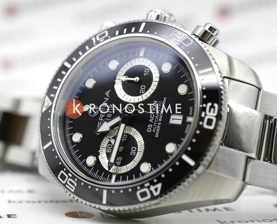 Часы Certina DS Action Diver Chrono C032.827.11.051.00 — синий, сталь