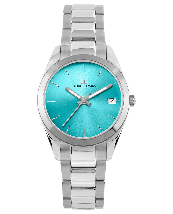Часы Jacques Lemans Classic 1-1878C — женские, голубой