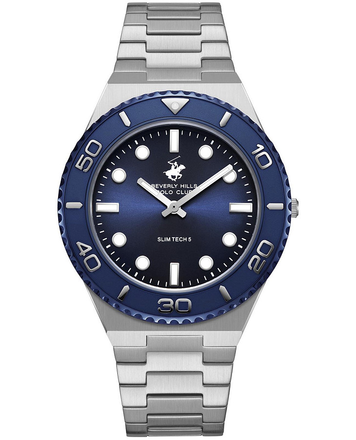 Часы Beverly Hills Polo Club BP3714X.390 — мужские, синий