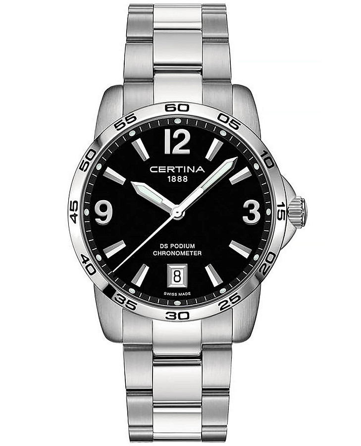 Часы Certina DS Podium 40mm C034.451.11.057.00 — мужские, черный