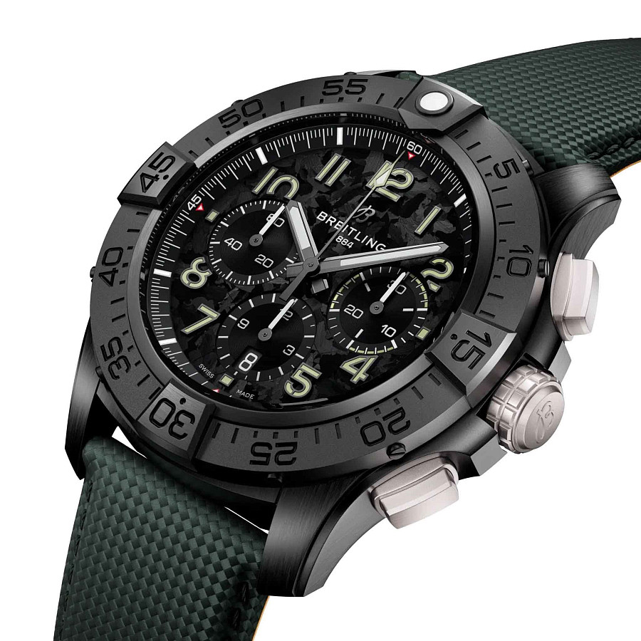Часы Breitling Super Avenger B01 Chronograph 46 mm SB0148101B1X1 — механические, керамика