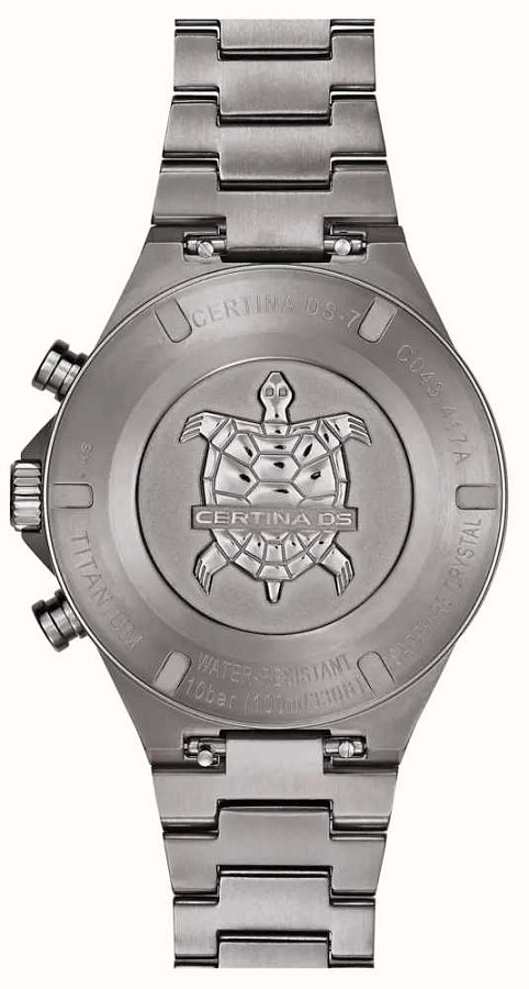 Часы Certina DS-7 Chronograph C043.417.44.041.00 — металл титан