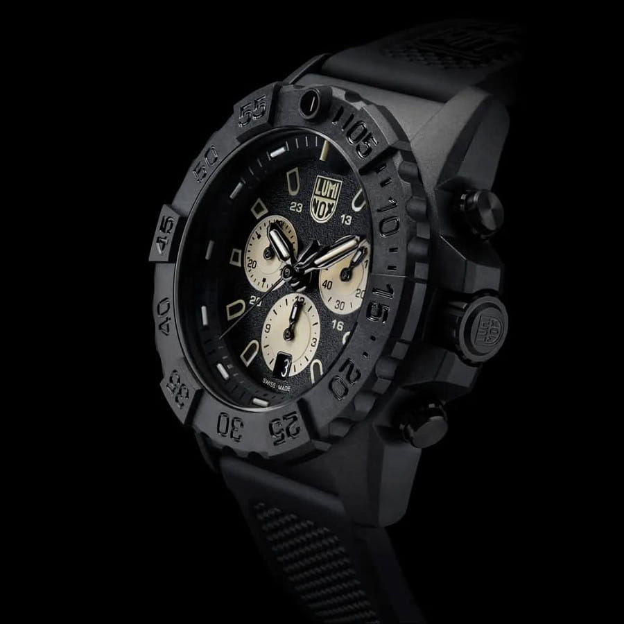Часы Luminox Navy SEAL Chronograph 3580 Series XS.3587 — резина, мужские