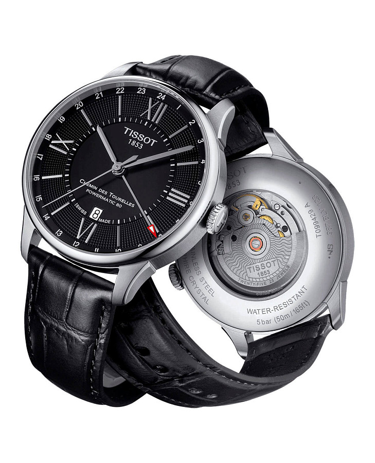 Часы Tissot Chemin des Tourelles GMT T099.429.16.058.00 — артикул T0994291605800