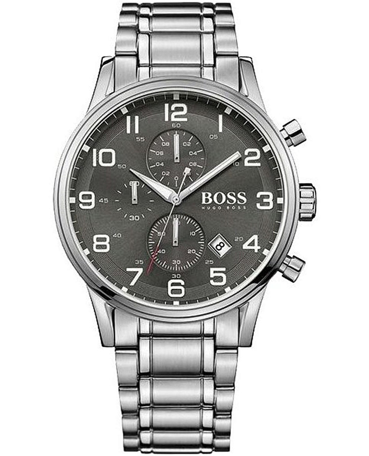 Часы Hugo Boss Aeroliner HB1513181 — мужские, черный