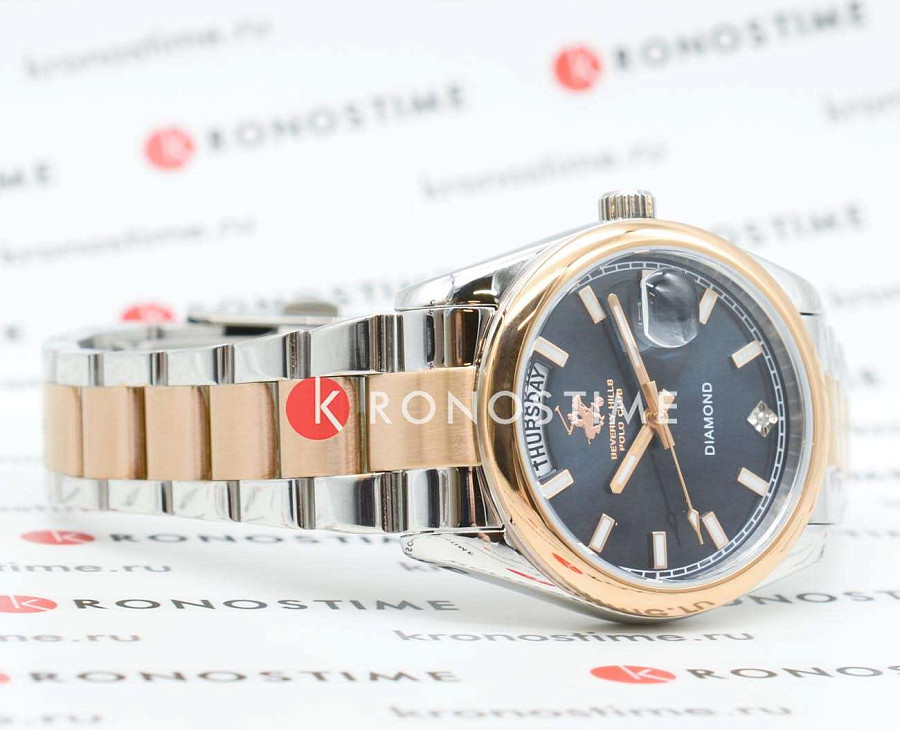 Часы Beverly Hills Polo Club BP3709X.590 — нержавеющая сталь с pvd-покрытием, женские