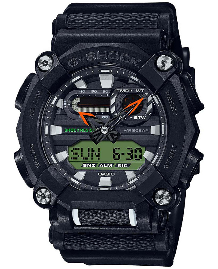 Часы Casio G-Shock GA-900E-1A3 — мужские, черный