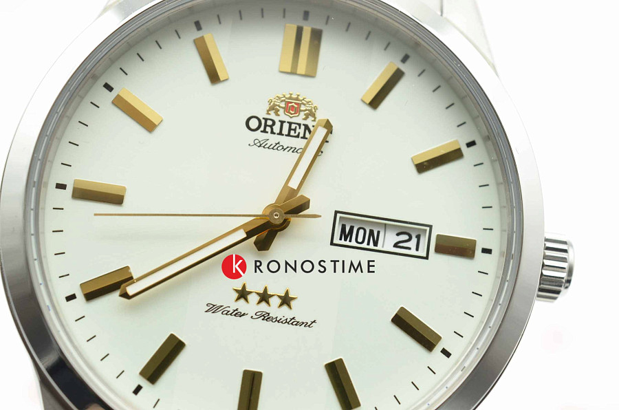 Часы Orient 3 Stars RA-AB0014S (RN-AB0014S) — механические, металл сталь