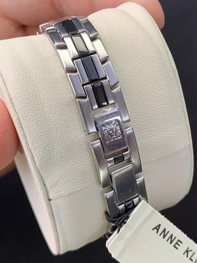 Часы Anne Klein Metals 4061SVGY — серебристый, сталь металл