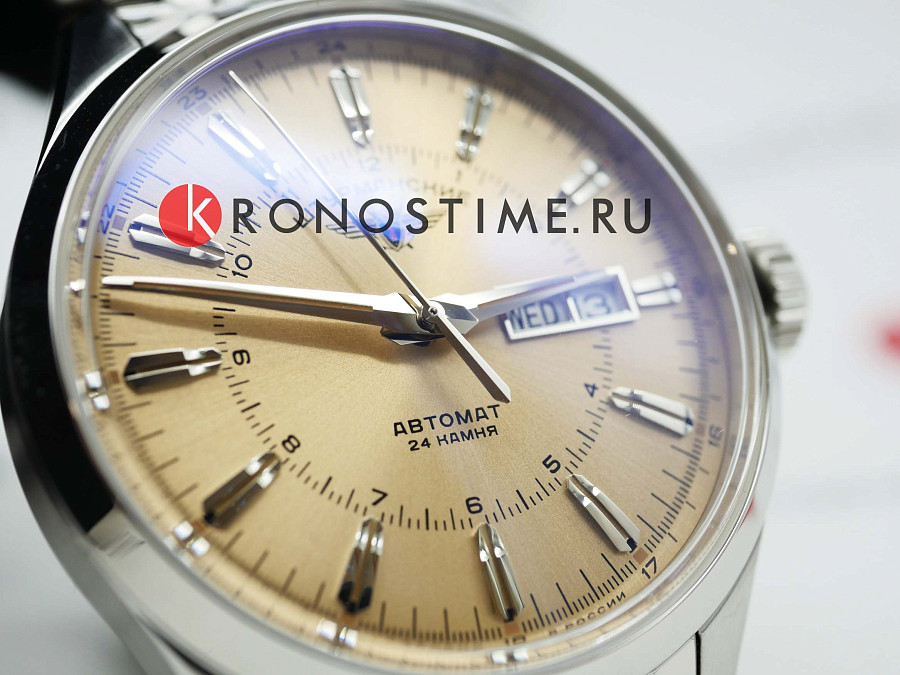 Часы Штурманские Открытый Космос Day-Date NH36/1891772B — нержавеющая сталь, мужские
