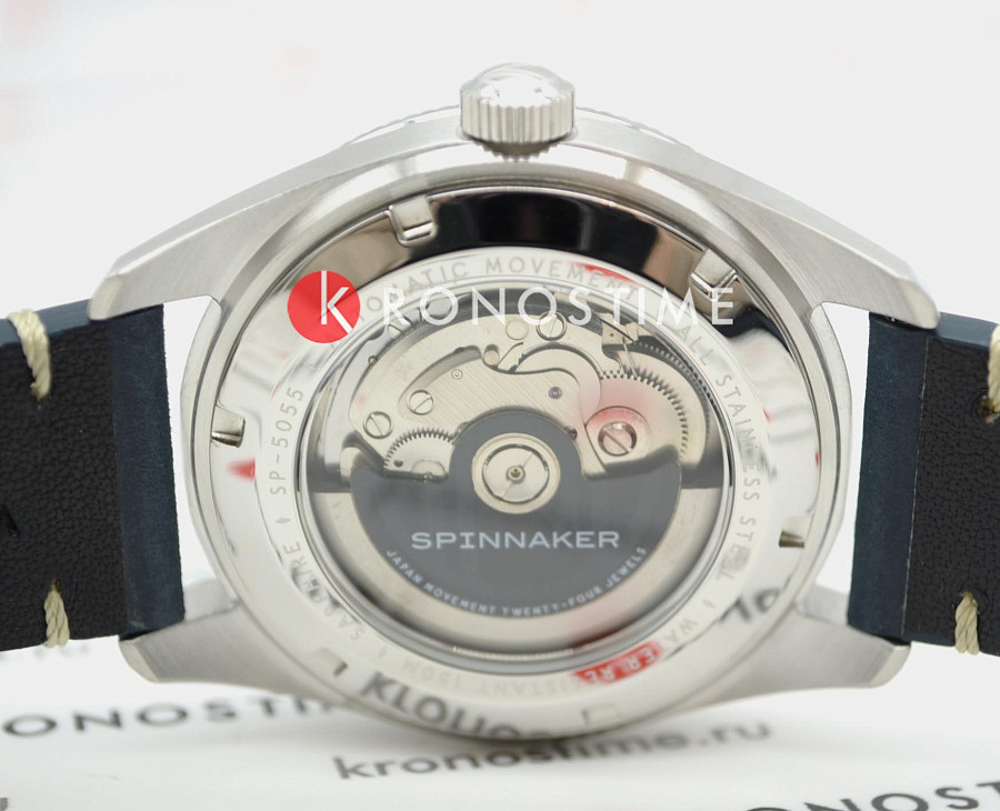 Часы Spinnaker Fleuss SP-5055-07 — бордовый, сталь металл
