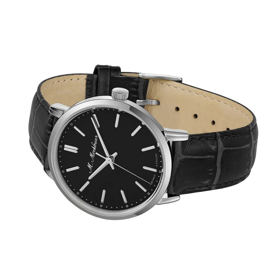 Часы Михаил Москвин Classic 6017L-2 — кварцевые, сталь металл