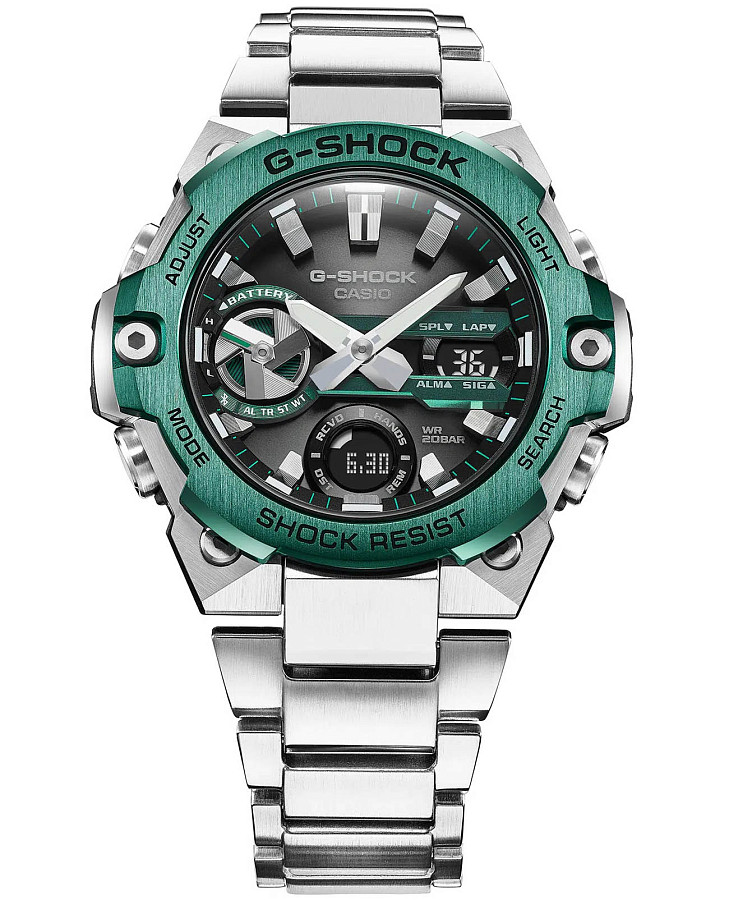 Часы Casio G-Shock GST-B400CD-1A3 — сталь карбон, Япония