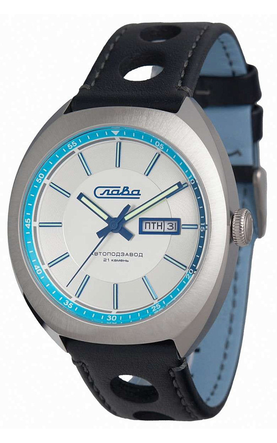 Часы Слава Мир 3010698/300-8205 — механические, сталь