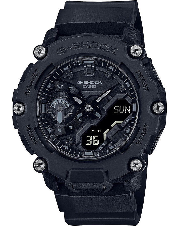 Часы Casio G-Shock GA-2200BB-1ADR (GA-2200BB-1AER) — мужские, черный