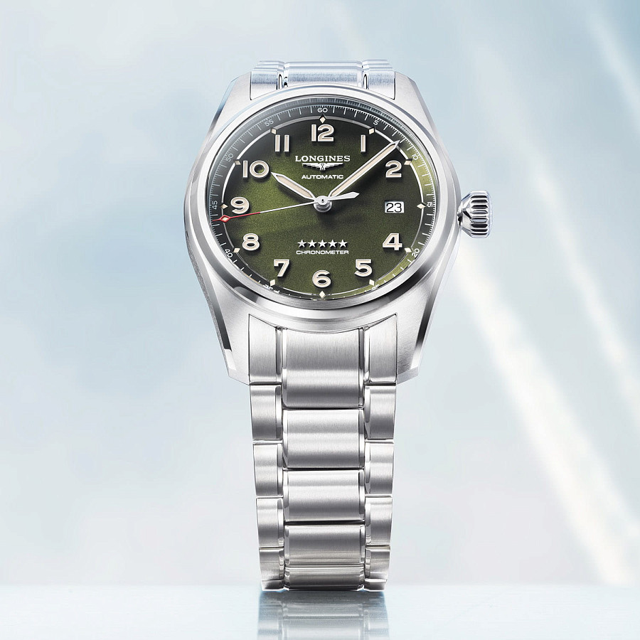 Часы Longines Spirit L3.810.4.03.6 — Швейцария, механические