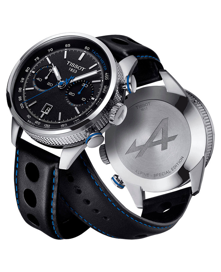 Часы Tissot Alpine On Board Automatic Chronograph T123.427.16.051.00 — кожаный, мужские