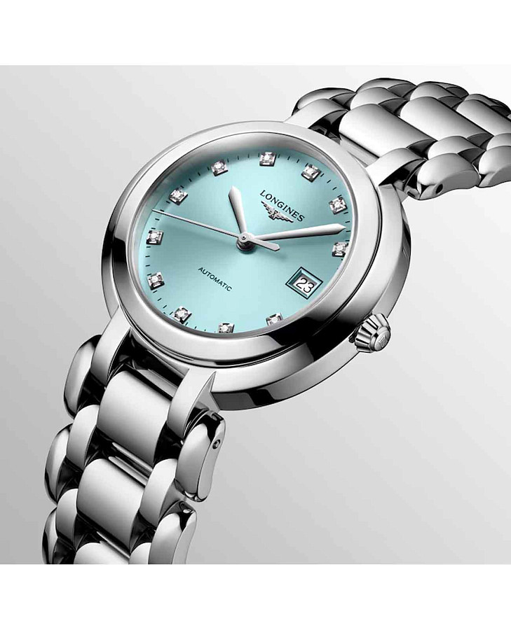 Часы Longines PrimaLuna L8.113.4.90.6 — женские, серебристый