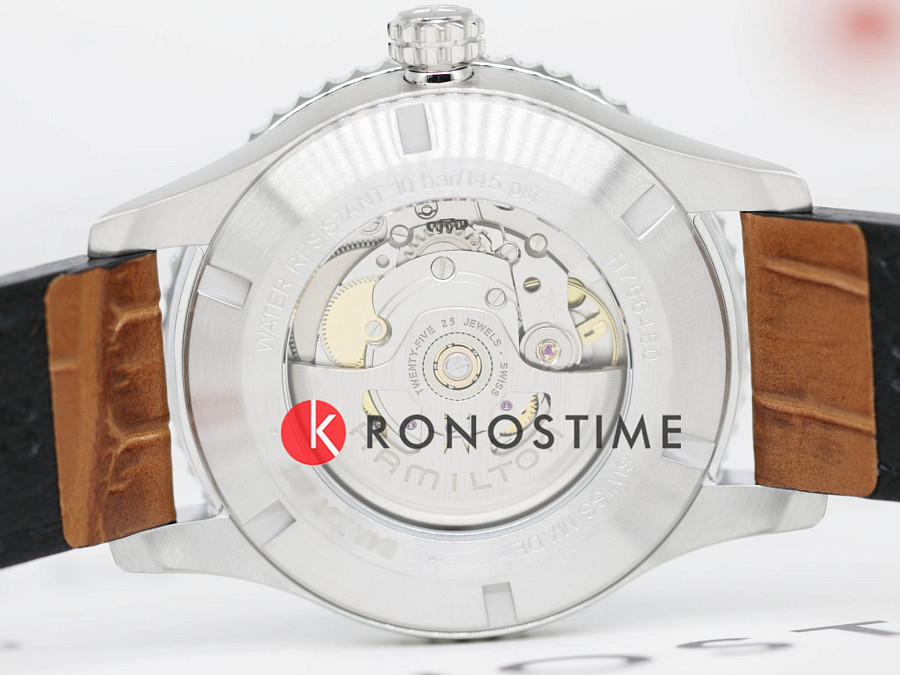 Часы Hamilton Khaki Aviation Converter Auto H76645540 — синий, сталь металл