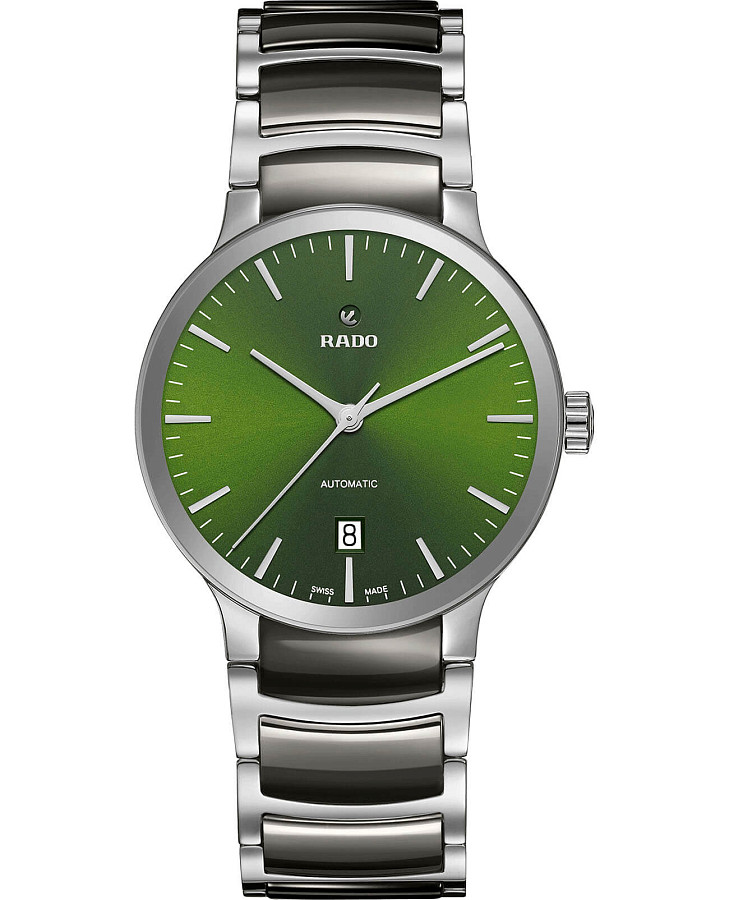 Часы Rado Centrix Automatic R30010312 — мужские, зеленый