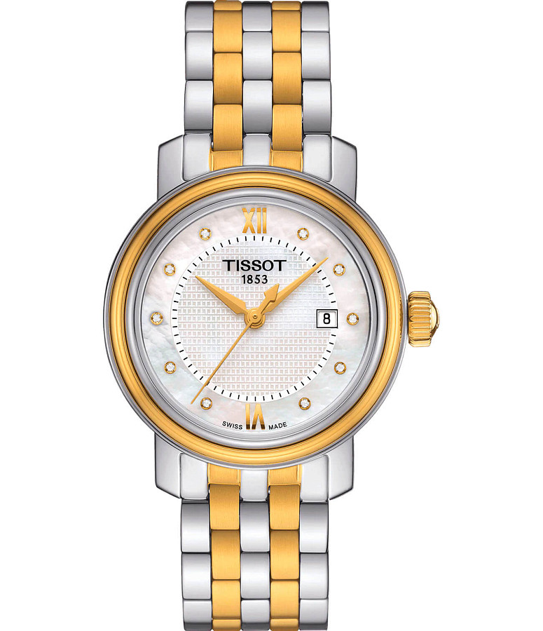 Часы Tissot Bridgeport Lady T097.010.22.116.00 — женские, белый