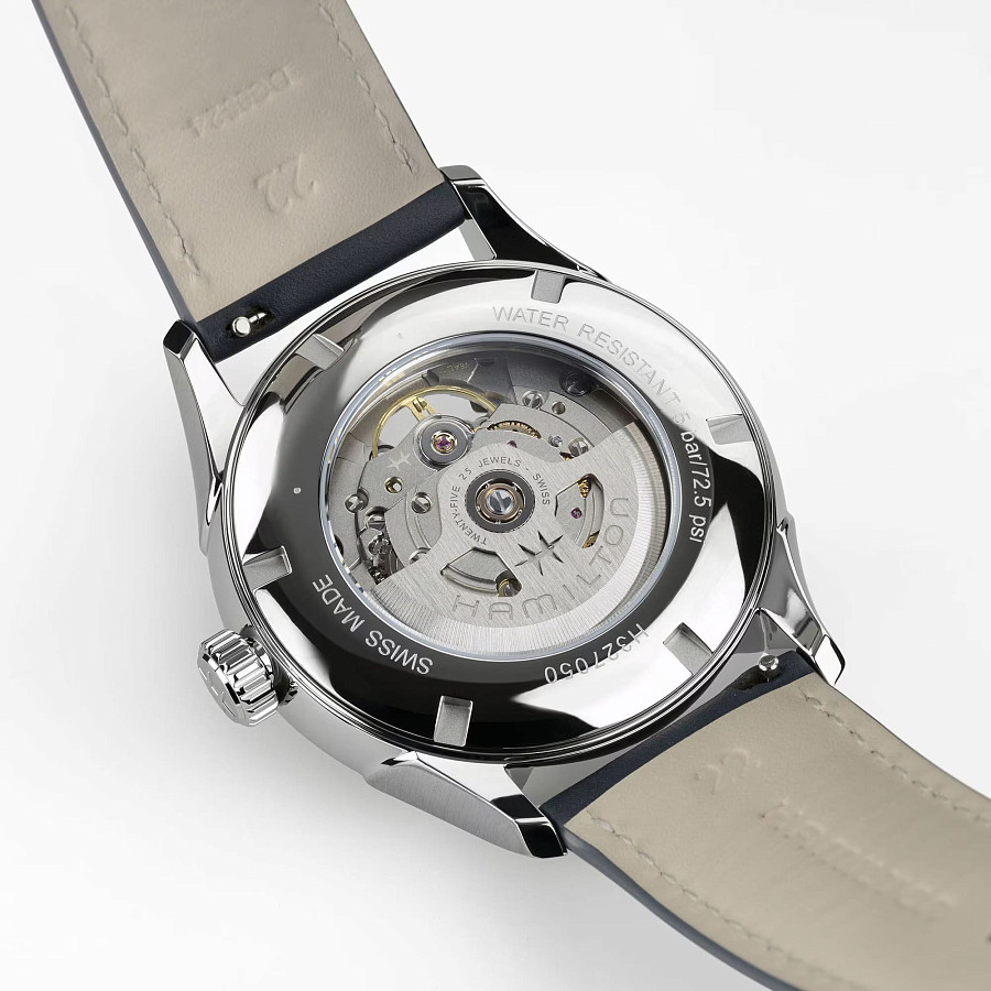 Часы Hamilton Jazzmaster Open Heart Auto H32705640 — синий, механические