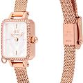 Шведские наручные часы Daniel Wellington Quadro Mini Crystal Zodiac Melrose DW00100751, фото 4