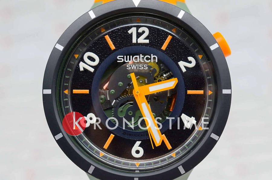 Часы Swatch Big Bold Bioceramic SB03G107 — биокерамика, Швейцария