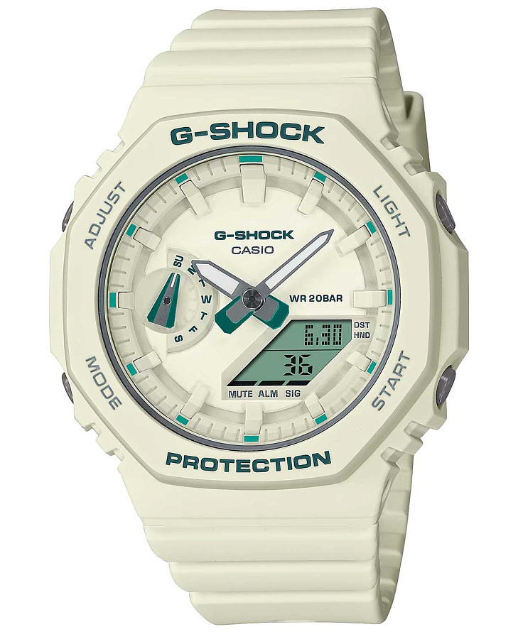 Часы Casio G-Shock GMA-S2100GA-7ADR (GMA-S2100GA-7A) — женские, бежевый