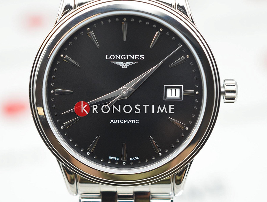Часы Longines Flagship L4.984.4.59.6 — металл сталь, Швейцария