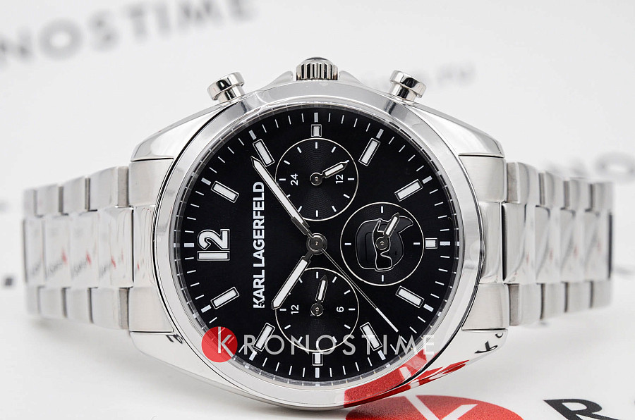 Часы Karl Lagerfeld Round Essentials R0553101504 — кварцевые, сталь металл