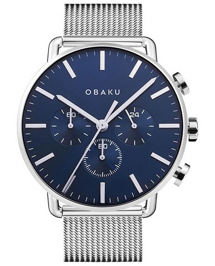 Часы Obaku Havn Cyan V232GCCLMC — женские, синий