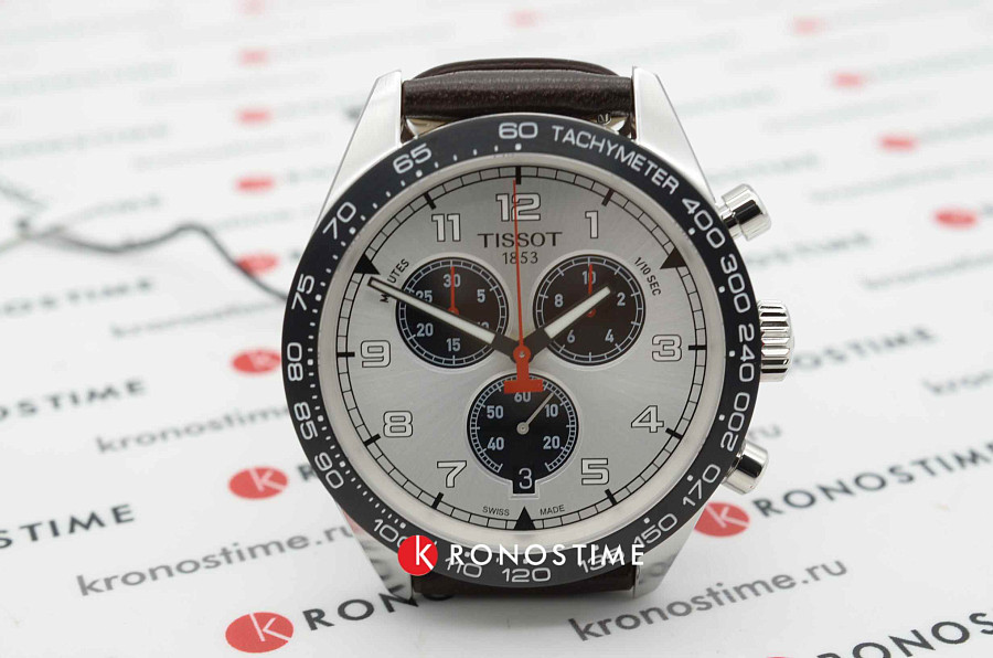 Часы Tissot PRS 516 Chronograph T131.617.16.032.00 — мужские, кожаный