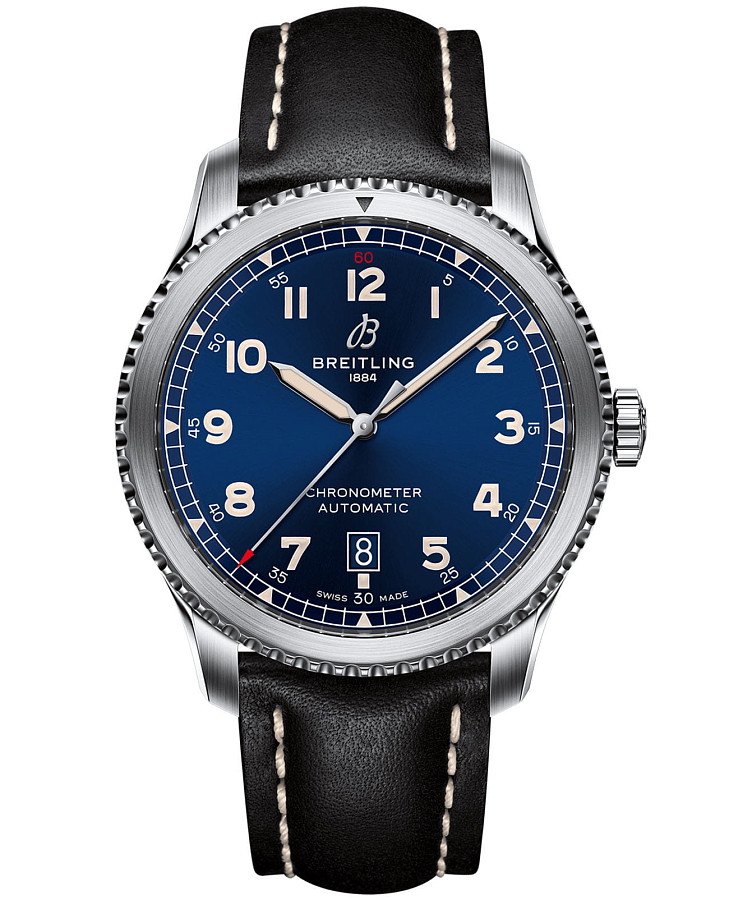Часы Breitling Aviator 8 Automatic 41 A17315101C1X2 — мужские, синий
