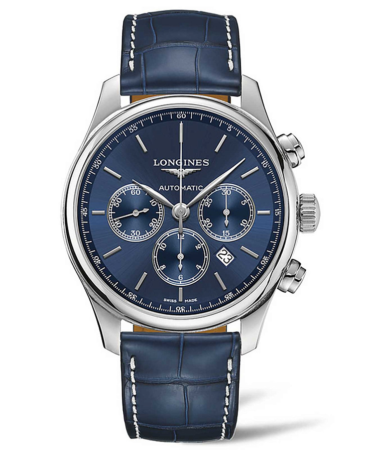 Часы Longines Master Collection L2.859.4.92.0 — мужские, синий