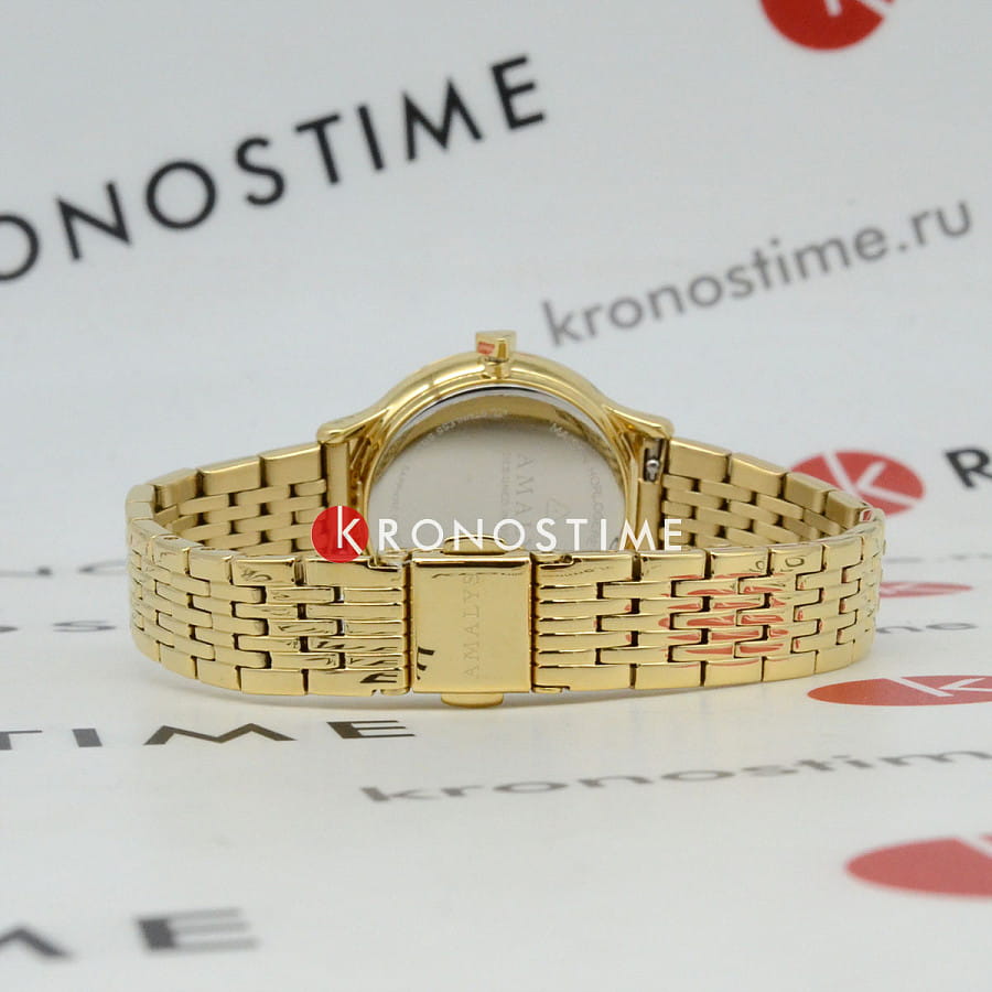 Часы Amalys Coline AMW-215 — нержавеющая сталь с pvd-покрытием, женские