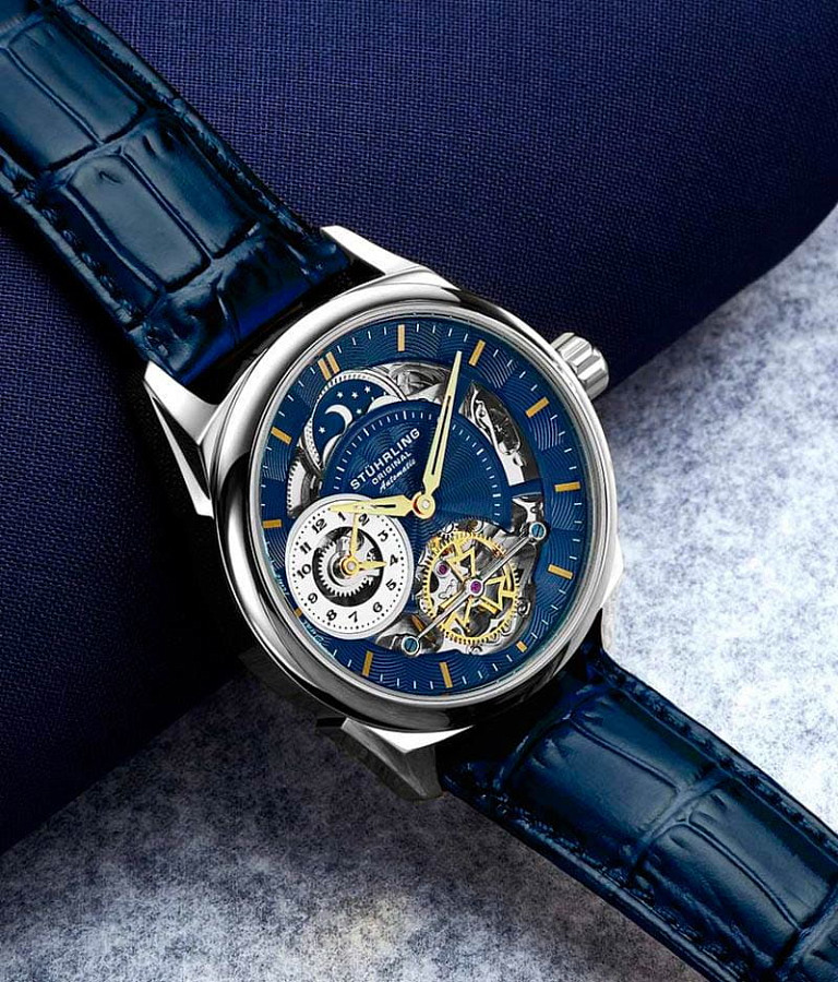 Часы Stuhrling Legacy 943A.02 — механические, сталь металл