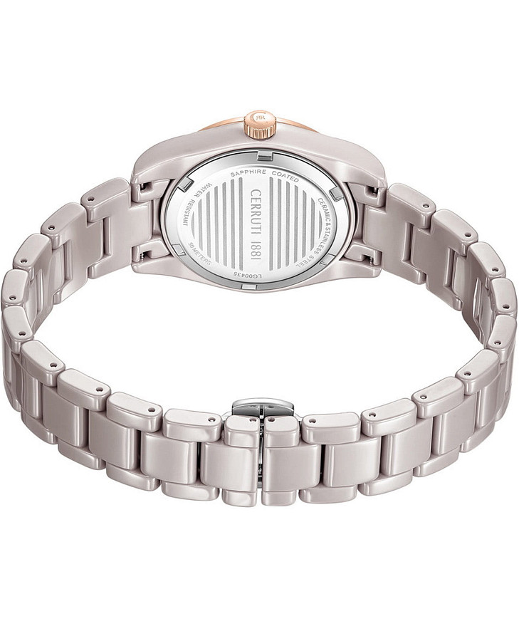 Часы Cerruti 1881 Alessandria CIWLG0043503 — сталь + pvd + керамика, женские