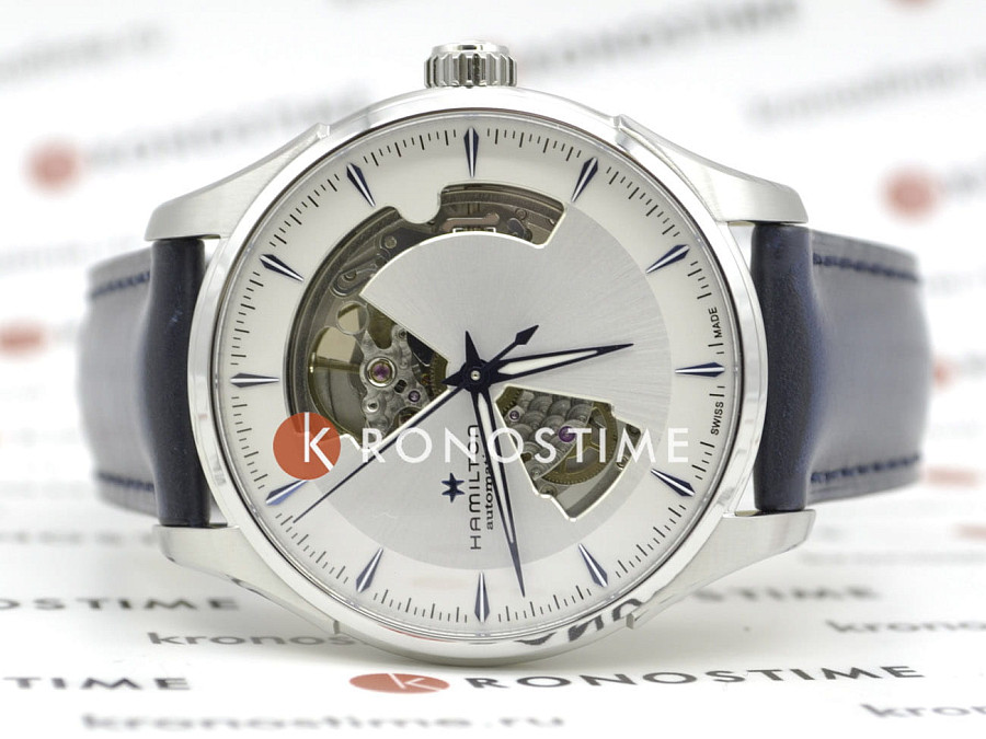 Часы Hamilton Jazzmaster Open Heart Auto H32675650 — механические, сталь металл