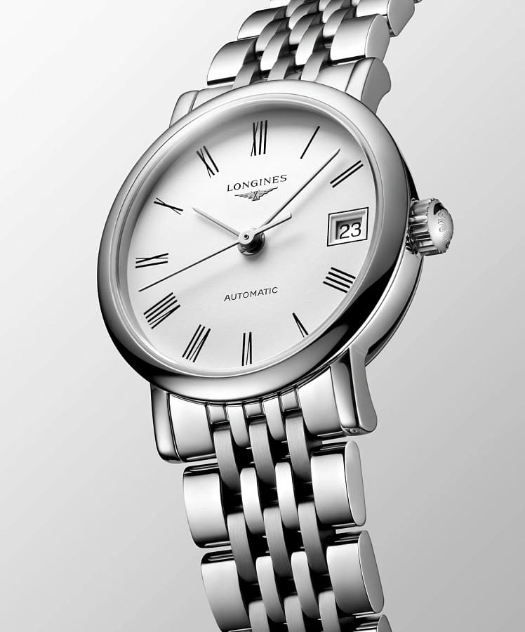 Часы Longines Elegance Elegant Collection 25.50 mm L4.309.4.18.6 — сталь металл, Швейцария