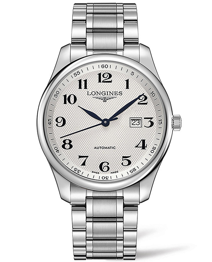 Часы Longines Master Collection L2.893.4.78.6 — мужские, серебристый