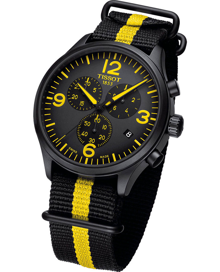 Часы Tissot Chrono XL Tour De France Collection T116.617.37.057.00 — тканевый, мужские