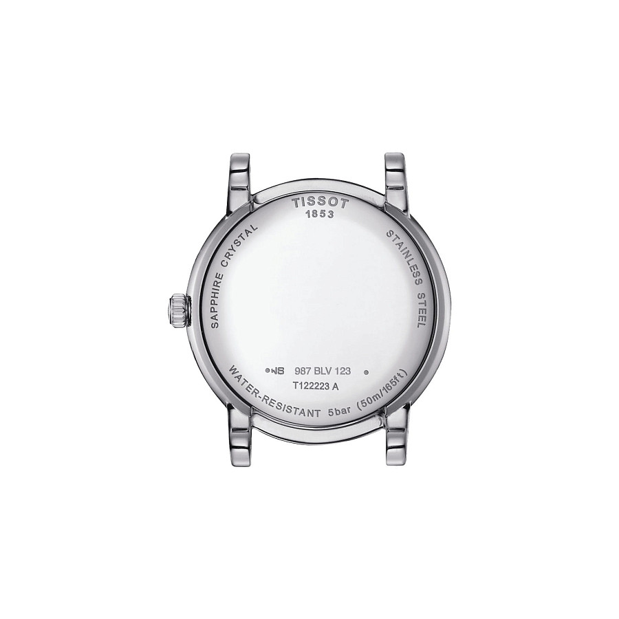 Часы Tissot Carson Premium Lady Moonphase T122.223.11.033.00 — Швейцария, кварцевые
