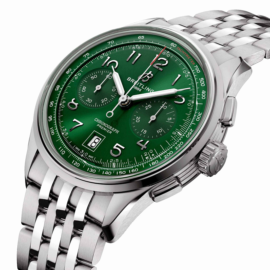 Часы Breitling Premier B01 Chronograph 42 AB0145371L1A1 — Швейцария, механические