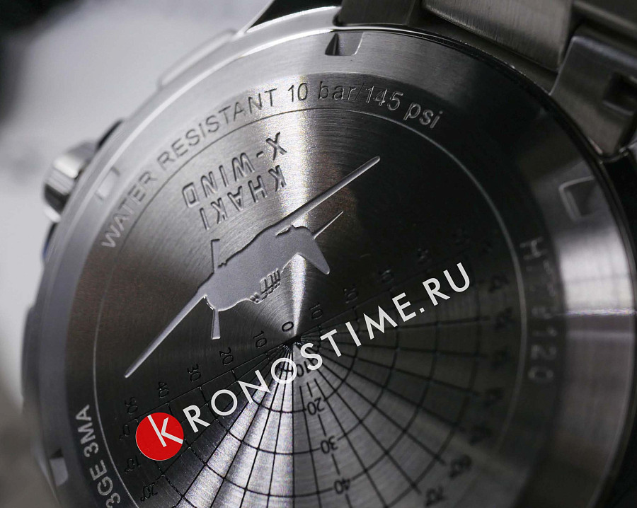 Часы Hamilton Khaki Aviation X-Wind GMT Chrono Quartz H77912135 — кварцевые, Швейцария, мужские
