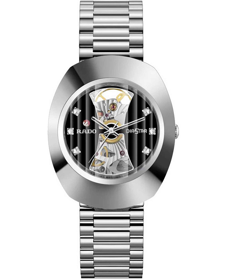 Часы Rado DiaStar The Original Automatic R12063103 — женские, черный