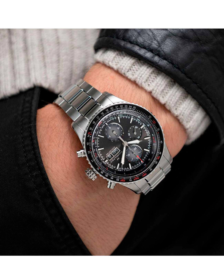 Часы Hamilton Khaki Aviation Converter H76726130 — механические, сталь