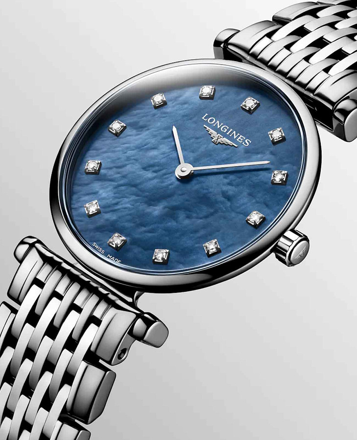 Часы Longines La Grande Classique L4.209.4.81.6 — нержавеющая сталь, женские