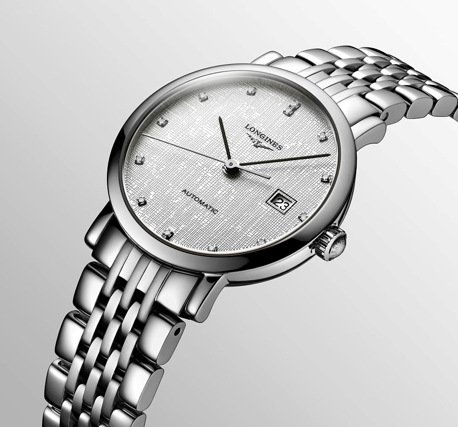 Часы Longines Elegant Collection L4.310.4.77.6 — нержавеющая сталь, женские