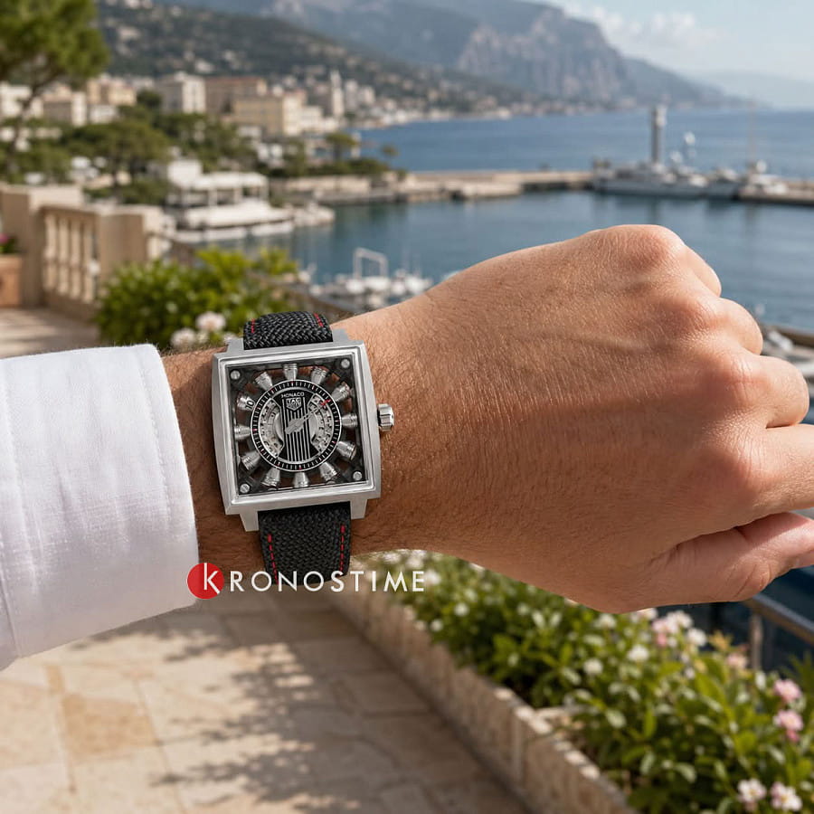 Часы TAG Heuer Monaco Speed 12 WBW2180.FT8133 — мужские, каучук